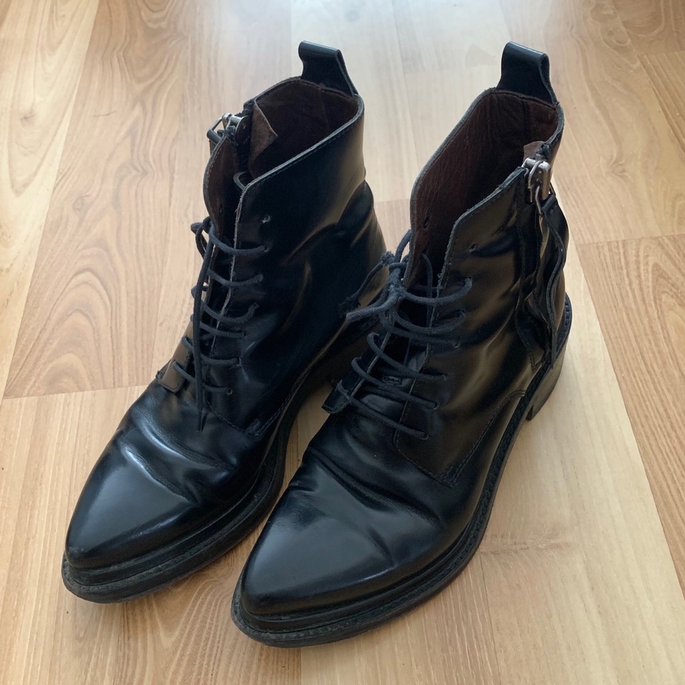 Acne studios linden combat boots. Size 36